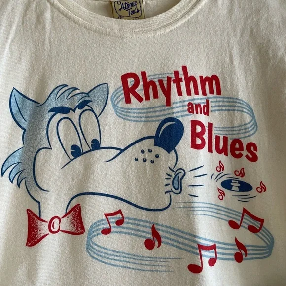 Atomic Tee’s Rhythm and Blues Graphic Tee - Picture 2 of 4